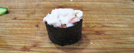 Шаг 12: роллов сашими, гунканмаки