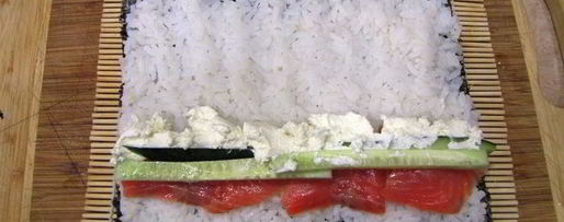 Шаг 13: роллов сашими, гунканмаки