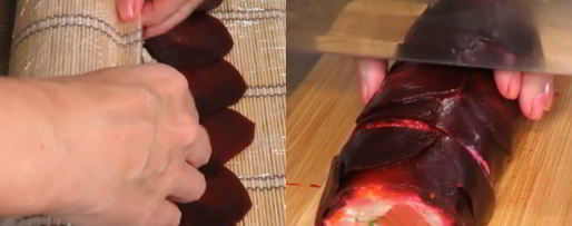 Шаг 4: роллов шуба по-новому