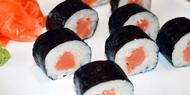 Рецепт роллов сяке маки