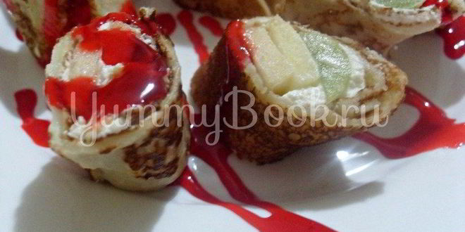 Рецепт сладких роллов гейша
