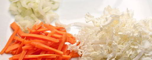 Шаг 2: спринга роллы с индейкой