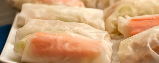 Шаг 4: спринга роллы с индейкой