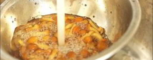 Шаг 4: спринга-роллов с куриным фаршем и грибами