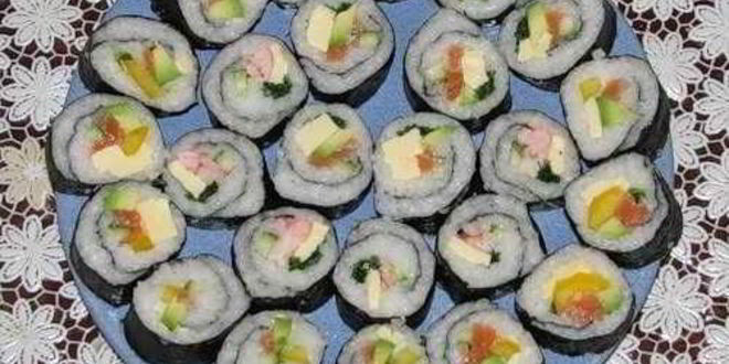 Рецепт суш-роллов