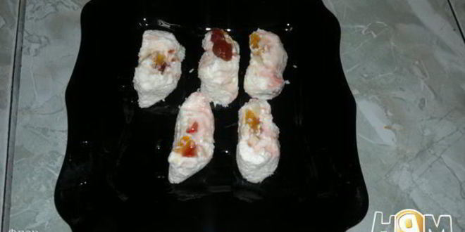 Рецепт творожных роллов
