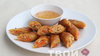 Рецепт Вегетарианских спринг роллы