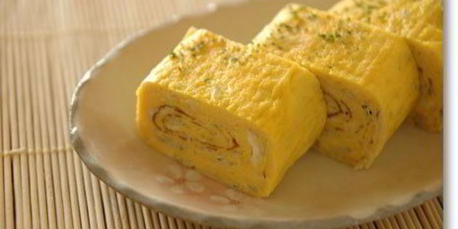 Рецепт яичного ролла
