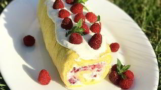 Рецепт Диетического рулета без сахара и муки