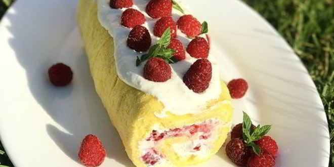 Рецепт диетического рулета без сахара и муки