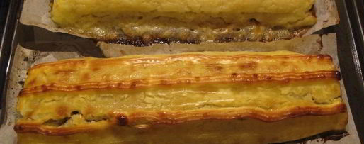 Шаг 10: картофельного рулета с овощами