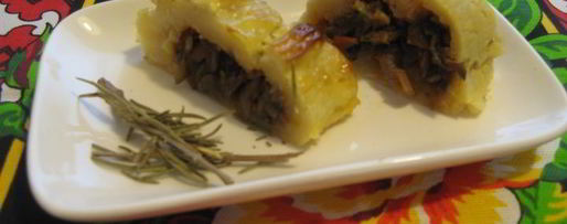 Шаг 12: картофельного рулета с овощами