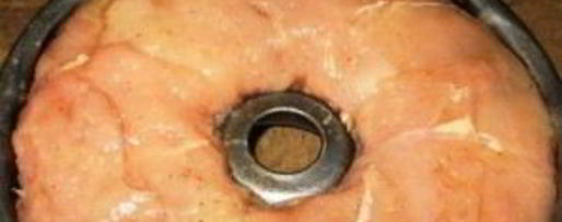 Шаг 5: куриного рулета павлиний глаз