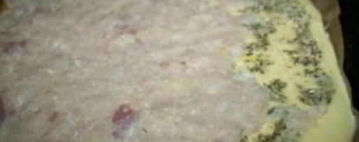 Шаг 6: куриного рулета с омлетом