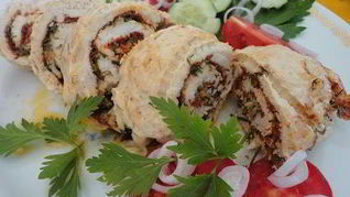 Рецепт Куриного рулета с паприкой