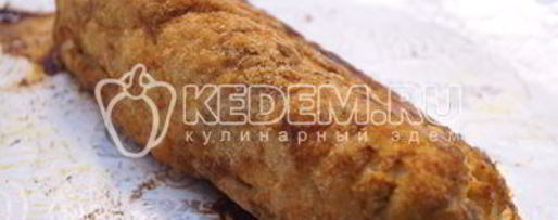 Шаг 10: куриного рулета с сыром и укропом