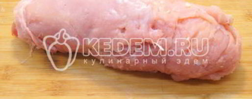 Шаг 5: куриного рулета с сыром и укропом