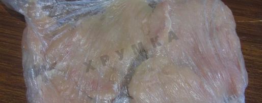 Шаг 1: куриного рулета с сыром и яблоком