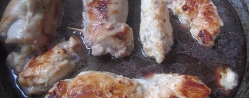 Шаг 7: куриного рулета с сыром и яблоком