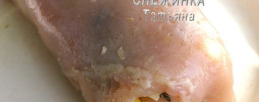 Шаг 6: куриного рулета со спаржевой фасолью, яйцом и сыром джюгас