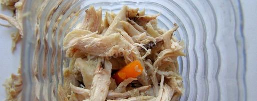 Шаг 7: куриного рулета в бутылке