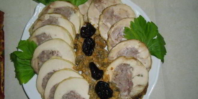 Рецепт куриного рулета
