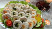 Рецепт Куриных рулетиков Ассорти с сыром