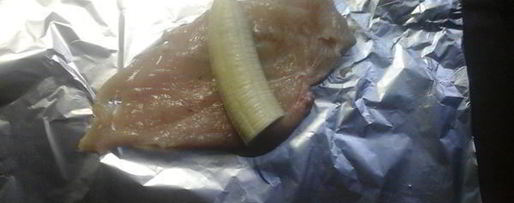 Шаг 1: куриных рулетиков с бананами и яблочным соусом