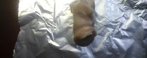 Шаг 2: куриных рулетиков с бананами и яблочным соусом