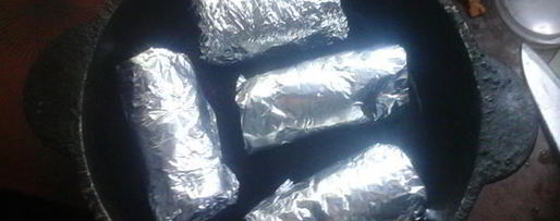 Шаг 3: куриных рулетиков с бананами и яблочным соусом