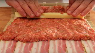 Рецепт Мясного рулета на гриле