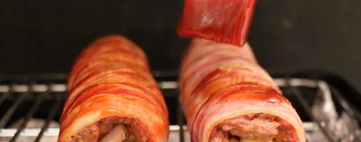 Шаг 5: мясного рулета на гриле