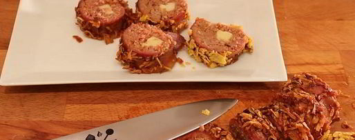 Шаг 6: мясного рулета на гриле