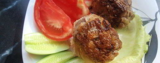 Шаг 2: мясного рулета с грибами и кабачком