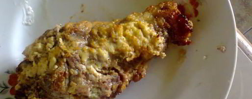 Шаг 9: мясного рулета со сметаной