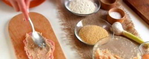 Шаг 1: мясных рулетиков с курицей