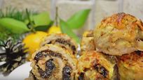 Рецепт Мясных рулетов с черносливом и орехами