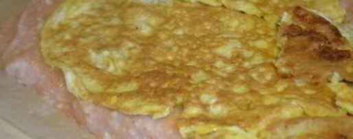 Шаг 6: нежнейшего куриного рулета с омлетом