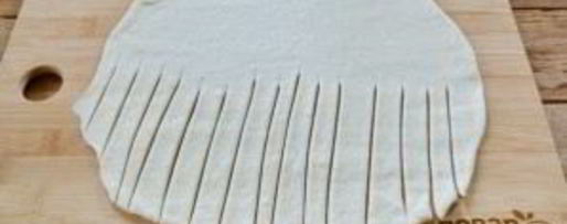 Шаг 2: плетеного рулета с сюрпризом