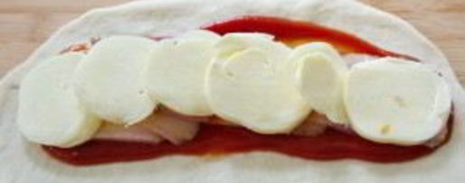 Шаг 6: плетеного рулета с сюрпризом