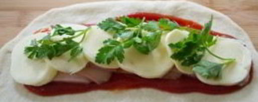 Шаг 7: плетеного рулета с сюрпризом