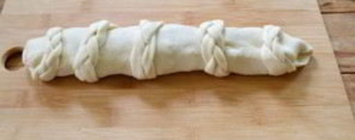 Шаг 9: плетеного рулета с сюрпризом