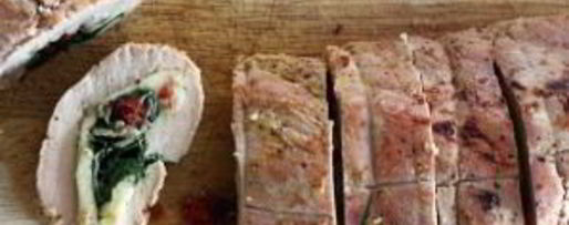 Шаг 5: праздничного рулета из свинины с начинкой