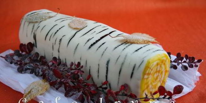 Рецепт рулета березовое полено