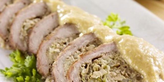 Рецепт рулета из говядины с грибами