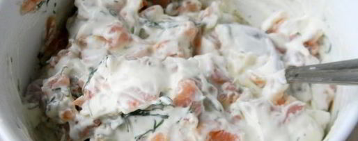 Шаг 5: рулета из лаваша с красной рыбой