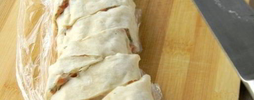 Шаг 8: рулета из лаваша с красной рыбой