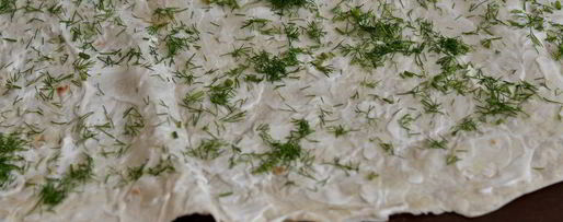 Шаг 1: рулета из лаваша с ветчиной