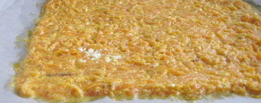 Шаг 4: рулета из моркови с сыром и зеленью