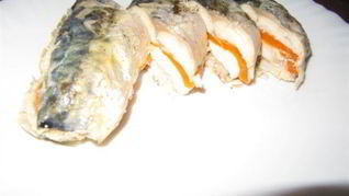 Рецепт Рулета из скумбрии в фольге